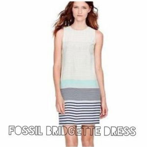Women's Fossil Bridgette Silk Dress NWT.